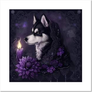 Spiritual Husky Posters and Art